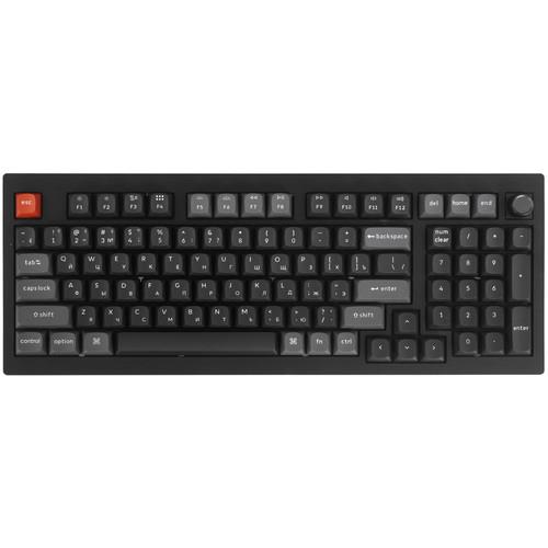 Клавиатура проводная + беспроводная Keychron V5 Ultra Клавиатура проводная + беспроводная Keychron V5 Ultra — Клавиши, переключатели и раскладка