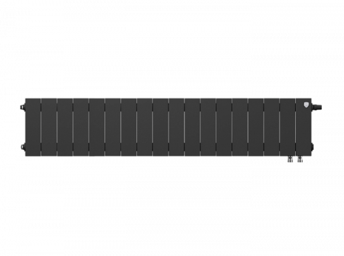 Биметаллический радиатор отопления  Royal Thermo Pianoforte 200 18 Секций Noir Sable Vdr