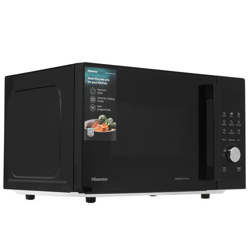 Микроволновая печь Hisense H23MOBSD1HG черный Микроволновая печь Hisense H23MOBSD1HG черный — Дополнительный ракурс