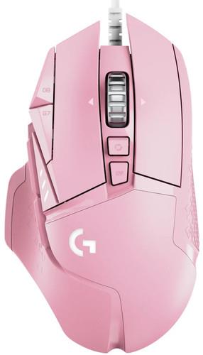 Мышь проводная Logitech G502 HERO [910-007659] розовый