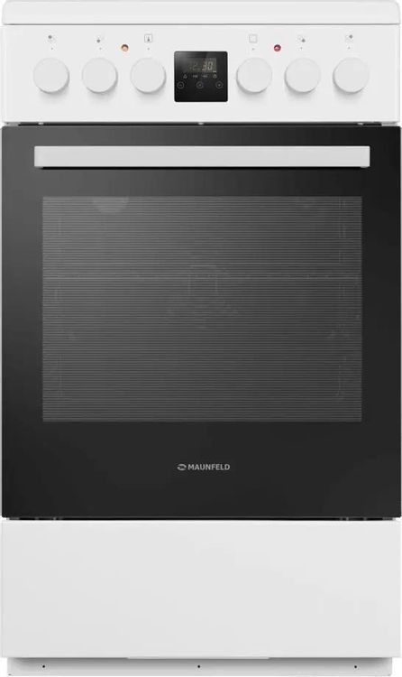 Электрическая плита MAUNFELD MEC57CW08TD Электрическая плита MAUNFELD MEC57CW08TD — Корпус и элементы управления