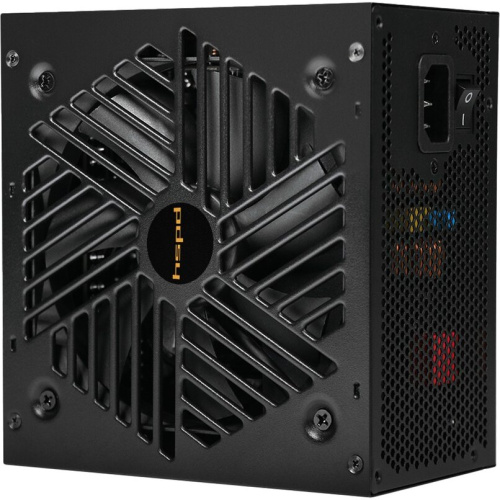 Блок питания HSPD HSI-1200GF-BK 1200W 80+ Gold (ATX, 3.1, PCIe 5.1, Full modular, 1x24(20+4)pin 600mm, 2xCPU 8(4+4)pin 700mm, 2xPCIe*2)