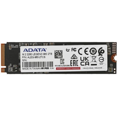2000 ГБ M.2 NVMe накопитель ADATA LEGEND 960 [ALEG-960-2TCS]
