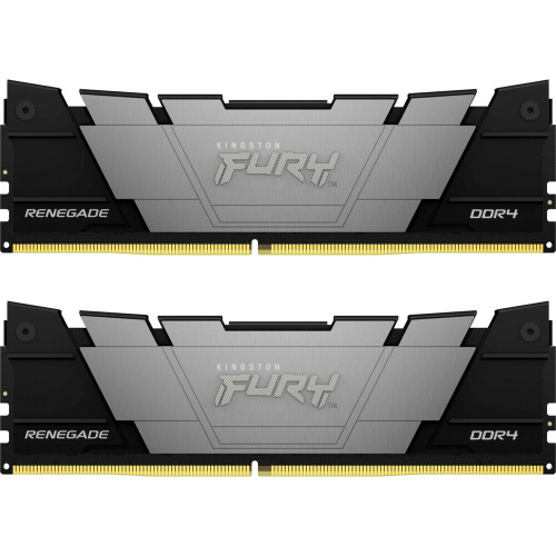ОЗУ Kingston Fury Renegade KF432C16RB2K2/64 Black DDR4 2x32GB 3200MHz /64 RTL Gaming PC4-25600 CL16 DIMM 288-pin 1.35В dual rank с радиатором