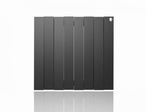 Биметаллический радиатор отопления  Royal Thermo Pianoforte 500 Vd 8 Секций Noir Sable
