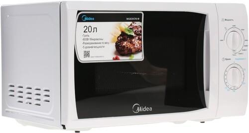 Микроволновая печь Midea MG820CFB-W белый Микроволновая печь Midea MG820CFB-W белый — Дополнительный ракурс