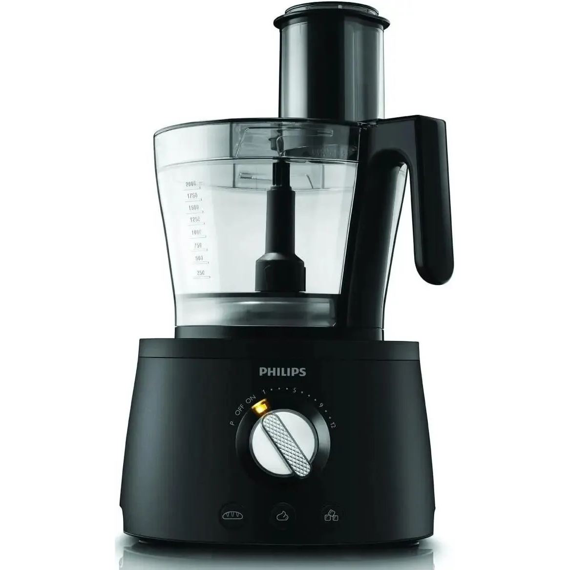 Кухонный комбайн Philips HR7776/90 черный — фотография 3