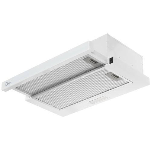 Вытяжка телескопическая Midea MH60T250GW белый/белый Вытяжка телескопическая Midea MH60T250GW белый/белый — Корпус и элементы управления