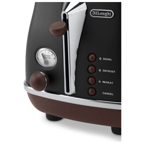 Тостер Delonghi CTOV2103.BK черный — фотография 2