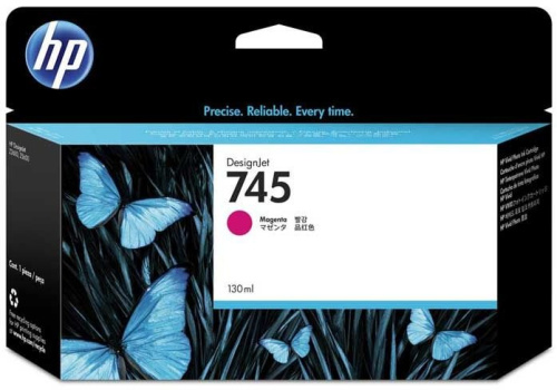 Картридж HP F9J95A 745 130-ml Magenta Ink Cartridge