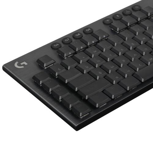 Клавиатура проводная + беспроводная Logitech G915 X LIGHTSPEED Клавиатура проводная + беспроводная Logitech G915 X LIGHTSPEED — Подсветка и детали исполнения