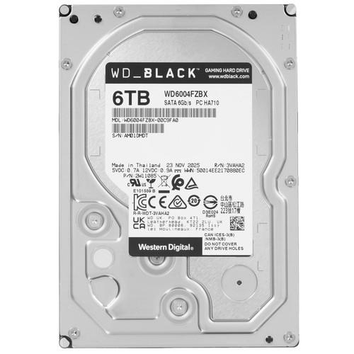 6 ТБ Жесткий диск WD Black [WD6004FZBX]