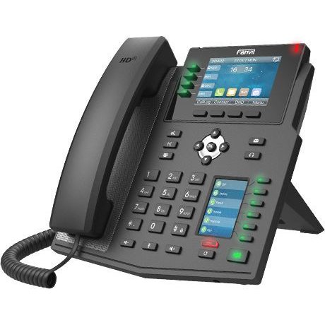 Телефон IP Fanvil X5U черный