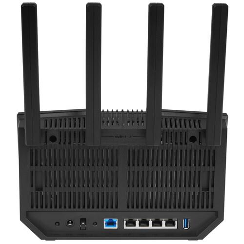 Wi-Fi роутер ASUS RT-BE92U Wi-Fi роутер ASUS RT-BE92U — Дополнительный ракурс модели