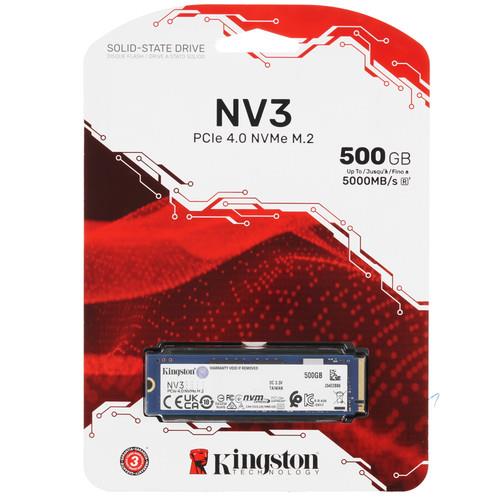 500 ГБ M.2 NVMe накопитель Kingston NV3 [SNV3S/500G]