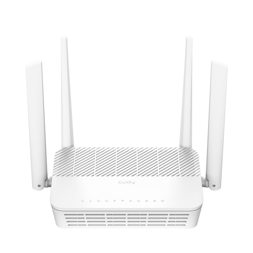 Маршрутизатор CUDY GP3000V AX3000 WiFi 6 VoIP GPON Router Dual Band Gigabit xPON Router, Realtek chipset,GPON/EPON, 2402Mbps at 5GHz+576Mbps at 2.4GHz