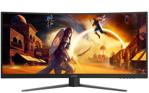 34" Монитор AOC CU34G4Z черный