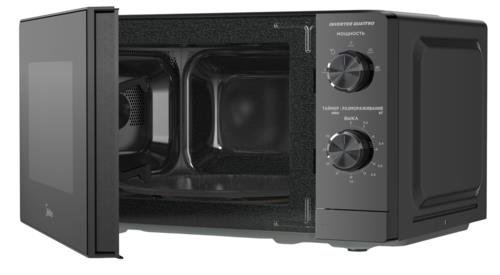 Микроволновая печь Midea MM719M2Z-B черный Микроволновая печь Midea MM719M2Z-B черный — Внешний вид с другого ракурса