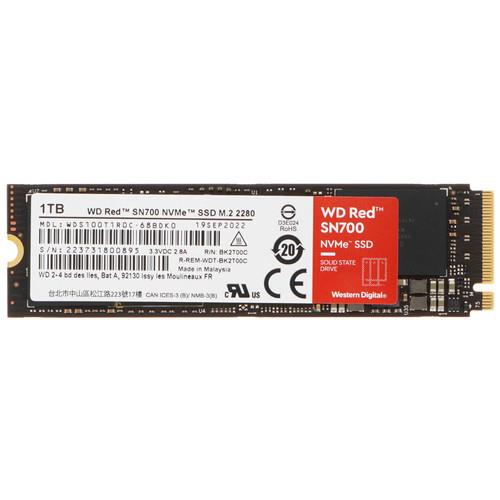 1000 ГБ M.2 NVMe накопитель WD Red SN700 [WDS100T1R0C]