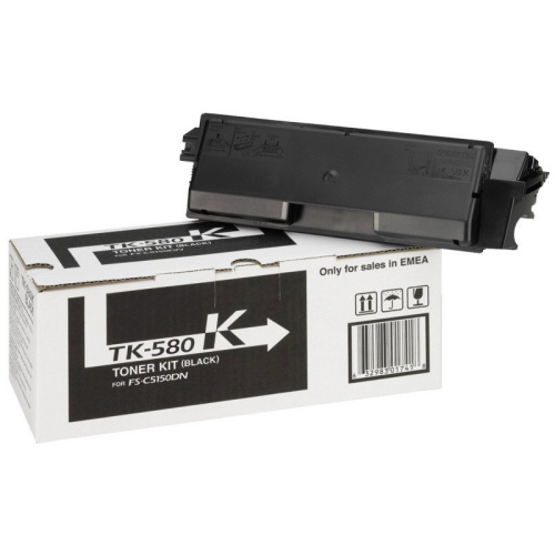 Тонер-картридж Kyocera TK-590K 1T02KV0NL0, Black черный, 7000 стр., для FS-C2026MFP/C2126MFP/C2526MFP/C2626MFP/C5250DN, P6026CDN/P6526CDN