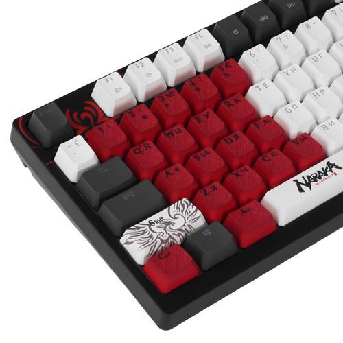 Клавиатура проводная A4Tech Bloody S98 Naraka BLMS Plus Клавиатура проводная A4Tech Bloody S98 Naraka BLMS Plus — Подсветка и детали исполнения