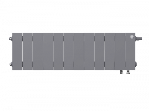 Биметаллический радиатор отопления  Royal Thermo Pianoforte 200 12 Секций Silver Satin Vdr