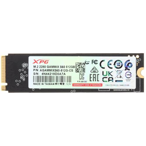 512 ГБ M.2 NVMe накопитель ADATA XPG GAMMIX S60 [AGAMMIXS60-512G-CS]