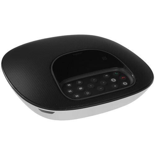 Конференц-камера Logitech ConferenceCam Group Конференц-камера Logitech ConferenceCam Group — Объектив, микрофоны и шторка