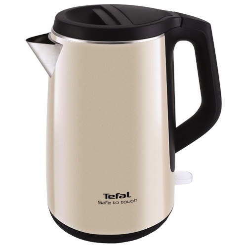 Чайник Tefal KO371 I30 Safe to touch бежевый/черный