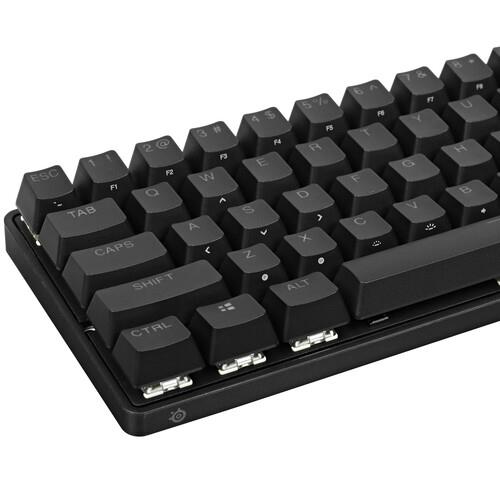 Клавиатура проводная SteelSeries Apex 9 Mini Клавиатура проводная SteelSeries Apex 9 Mini — Профиль корпуса и эргономика