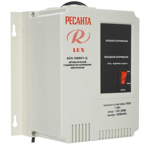Стабилизатор напряжения Ресанта АСН-1000Н/1-Ц Lux