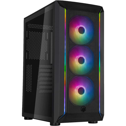 Корпус Silverstone SST-FA511Z-BG G41FA511ZBG0020 High airflow ATX gaming chassis with excellent cooling potential High airflow ATX