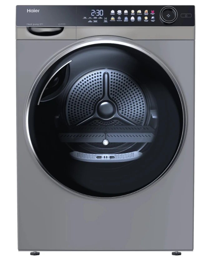 Сушильная машина Haier HD100-A2378S серебристый Сушильная машина Haier HD100-A2378S серебристый — Дополнительный ракурс