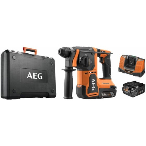 Перфоратор бесщеточный AEG BBH18BL2-502C 18В SDS+ (4935492343)