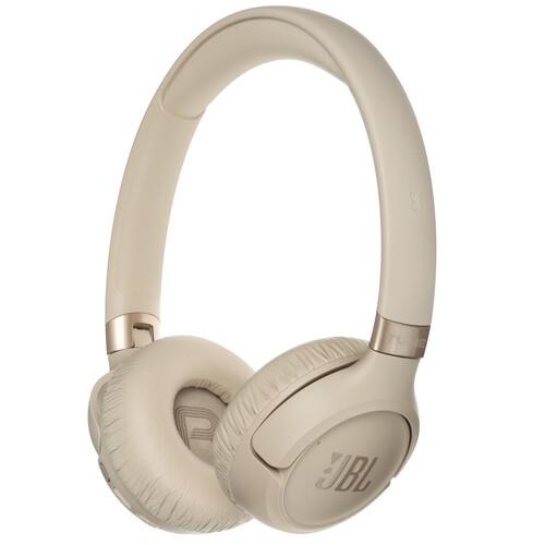 Беспроводные/проводные наушники JBL TUNE 680NC  бежевый 2025