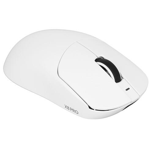 Мышь беспроводная/проводная Attack Shark X8Pro белый Мышь беспроводная/проводная Attack Shark X8Pro белый — Кнопки, колесо и покрытие