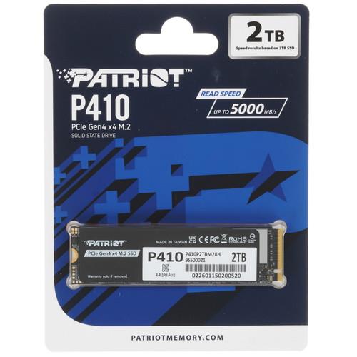 2000 ГБ M.2 NVMe накопитель Patriot P410 [P410P2TBM28H]
