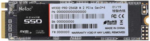 SSD NETAC 256Gb SSD N930E Pro (NT01N930E-256G-E4X)