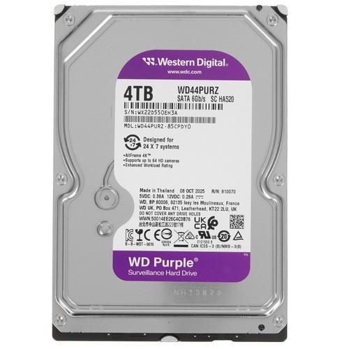 4 ТБ Жесткий диск WD Purple [WD44PURZ]