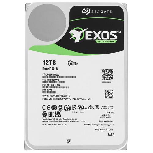 12 ТБ Жесткий диск Seagate Exos X18 [ST12000NM000J]