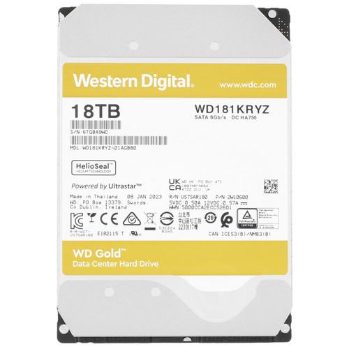 18 ТБ Жесткий диск WD Gold [WD181KRYZ]