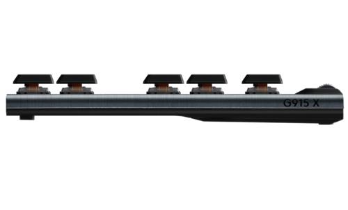 Клавиатура проводная + беспроводная Logitech G915 X LIGHTSPEED TKL Клавиатура проводная + беспроводная Logitech G915 X LIGHTSPEED TKL — Подсветка и детали исполнения