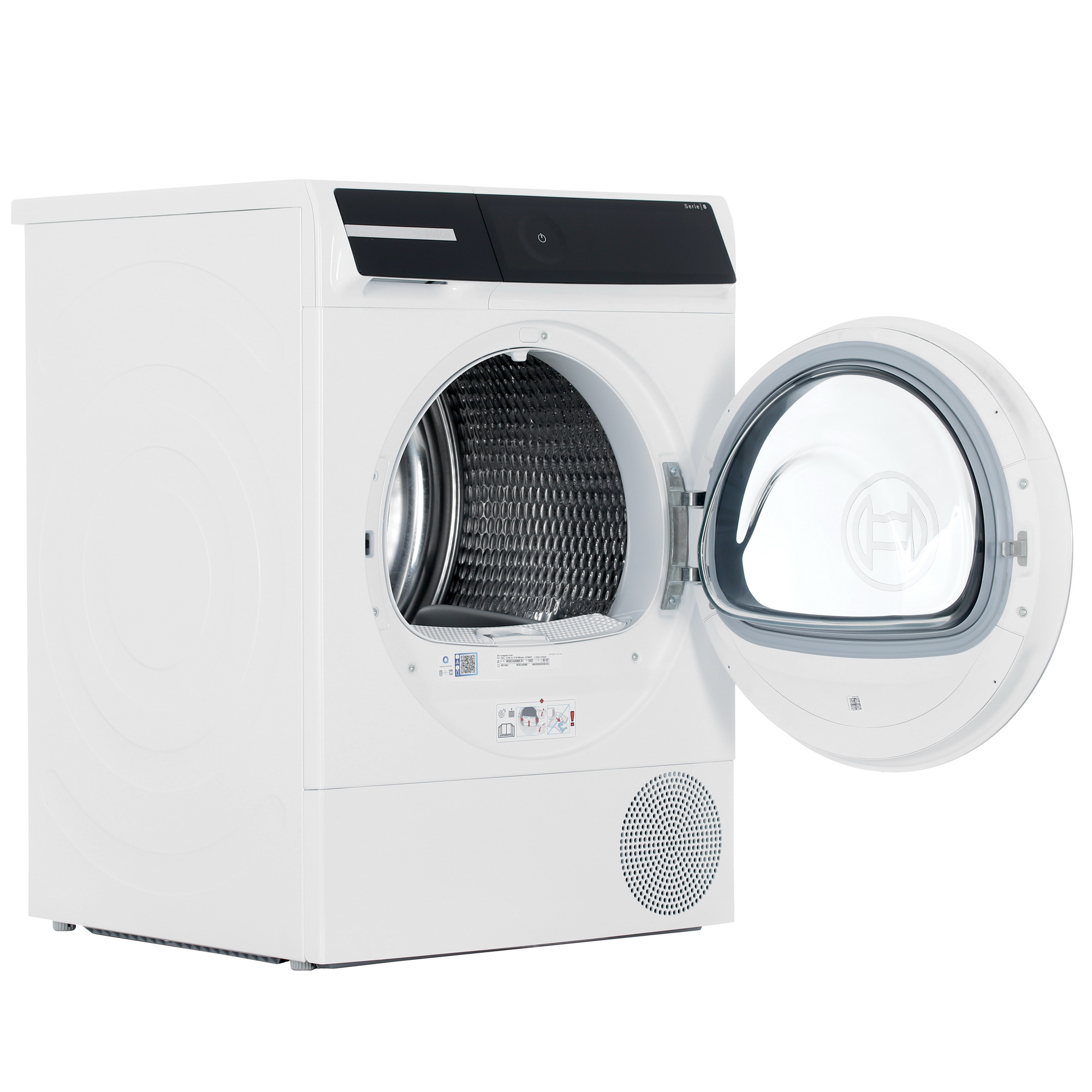 Сушильная машина Bosch WQB245B0ME белый Сушильная машина Bosch WQB245B0ME белый — Корпус и элементы управления