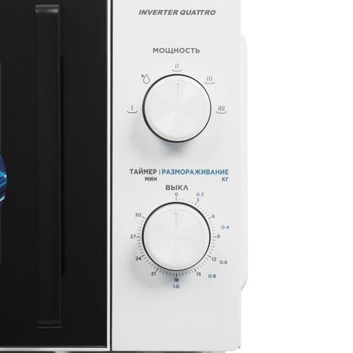 Микроволновая печь Midea MM719M2V-W белый Микроволновая печь Midea MM719M2V-W белый — Внешний вид с другого ракурса