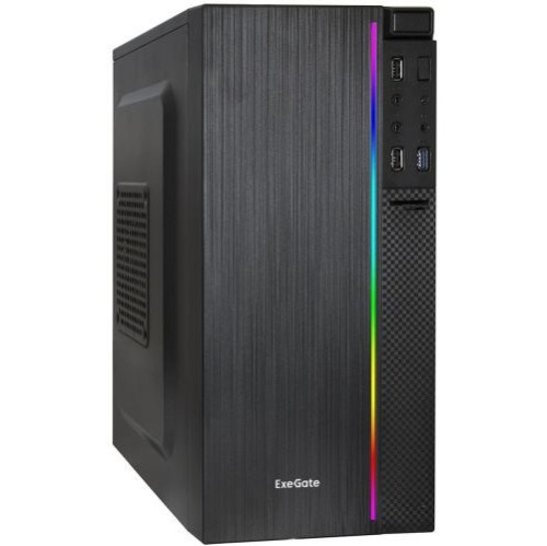 Корпус ExeGate Minitower EX287882RUS mEVO-9302-RGB