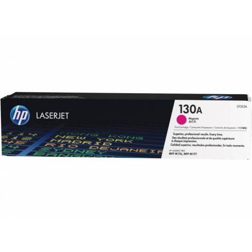 Картридж лазерный HP 130A CF353A пурпурный для HP M153/M176/M177