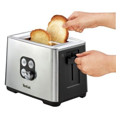 Тостер Tefal TT420D30 900Вт серебристый — фотография 4
