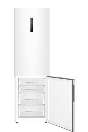 Холодильник с морозильником   Haier C4F640CWU1 белый