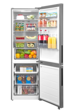 Холодильник с морозильником   Midea MDRB548MMF46 серебристый