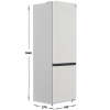 Холодильник с морозильником   Midea MDRB458FGF33IDM бежевый